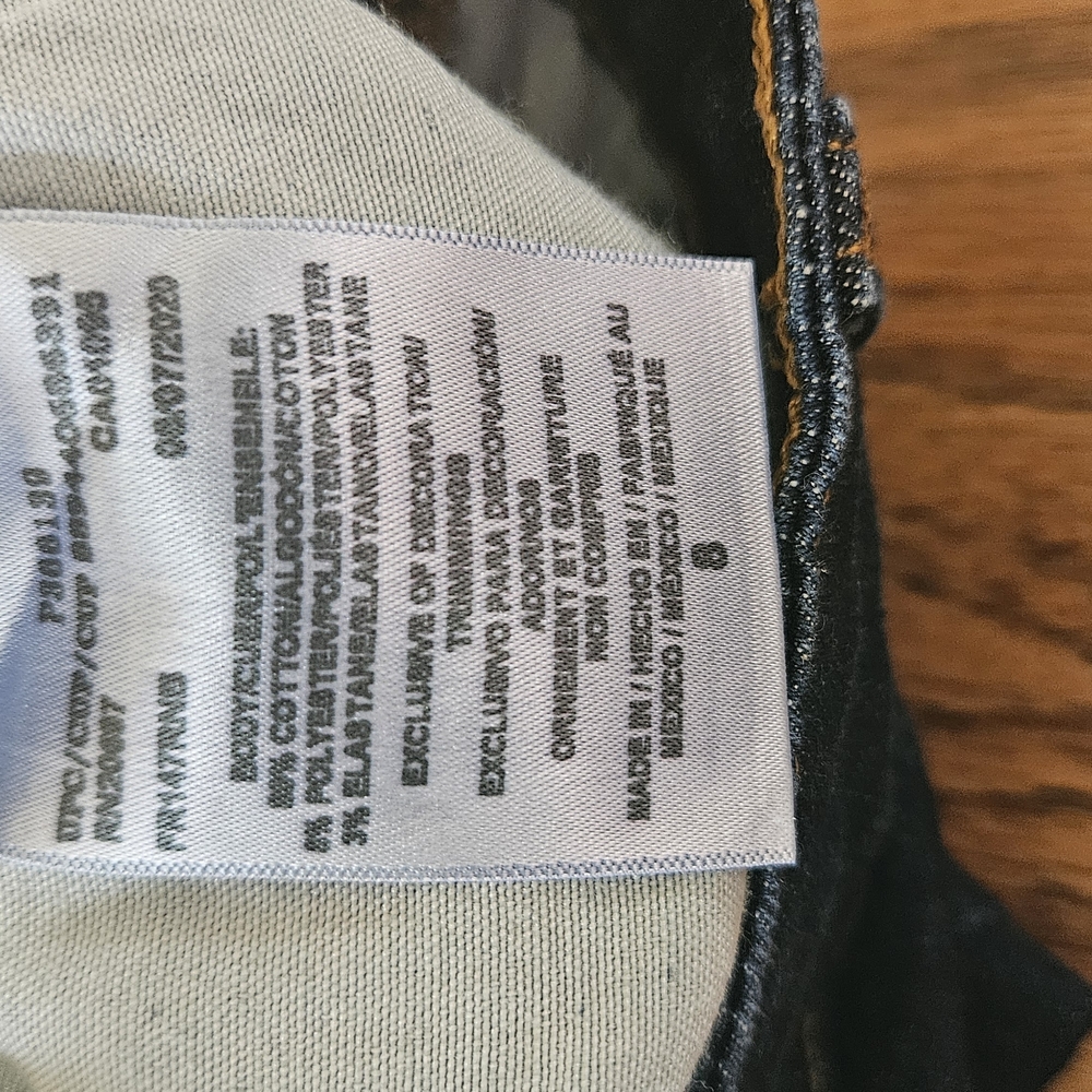 Dickies womens size 8 skinny jeans with stretch. - Picture 5 of 8